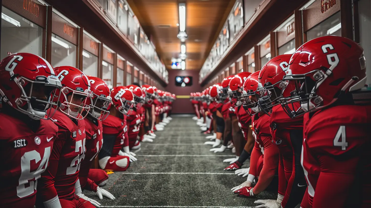 Inside the Locker Room: A Day in the Life of a College Football Team