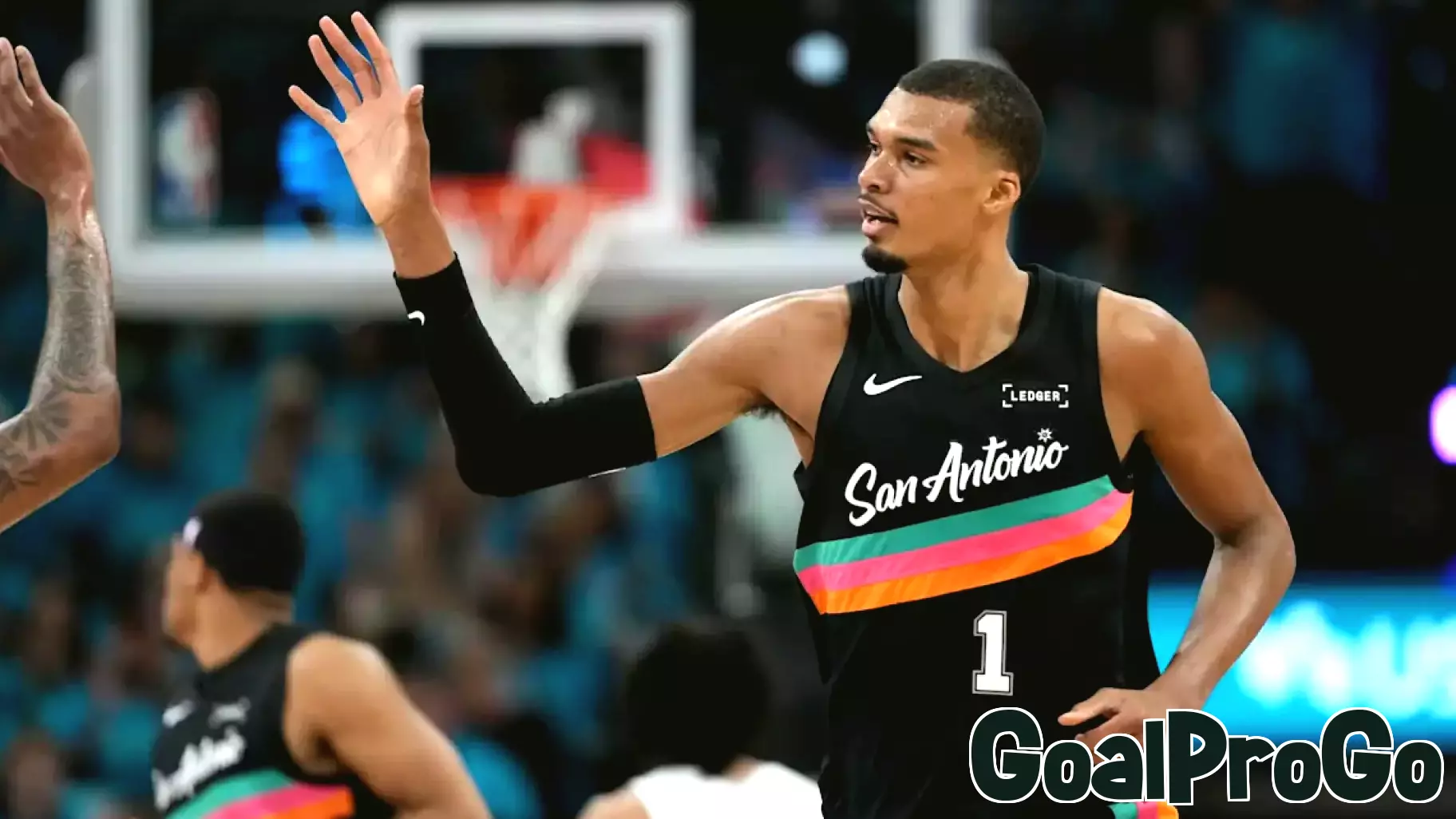 NBA playoffs: Victor Wembanyama drops historic 35 points in postseason debut to lead Spurs past Trail Blazers