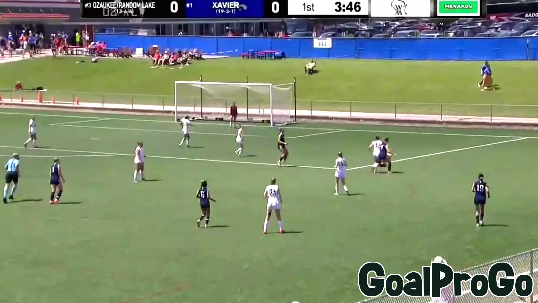 Xavier's Sydney Neilitz Finds the Back of the Net